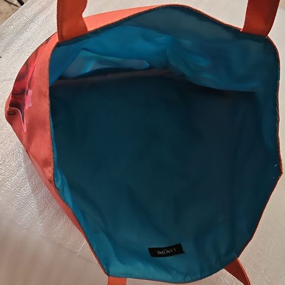 Lancome Colorful Beach Print Tote Bag - Picture 4 of 6